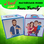 Дидактичний ігрокуб з лексичної теми "Family"
