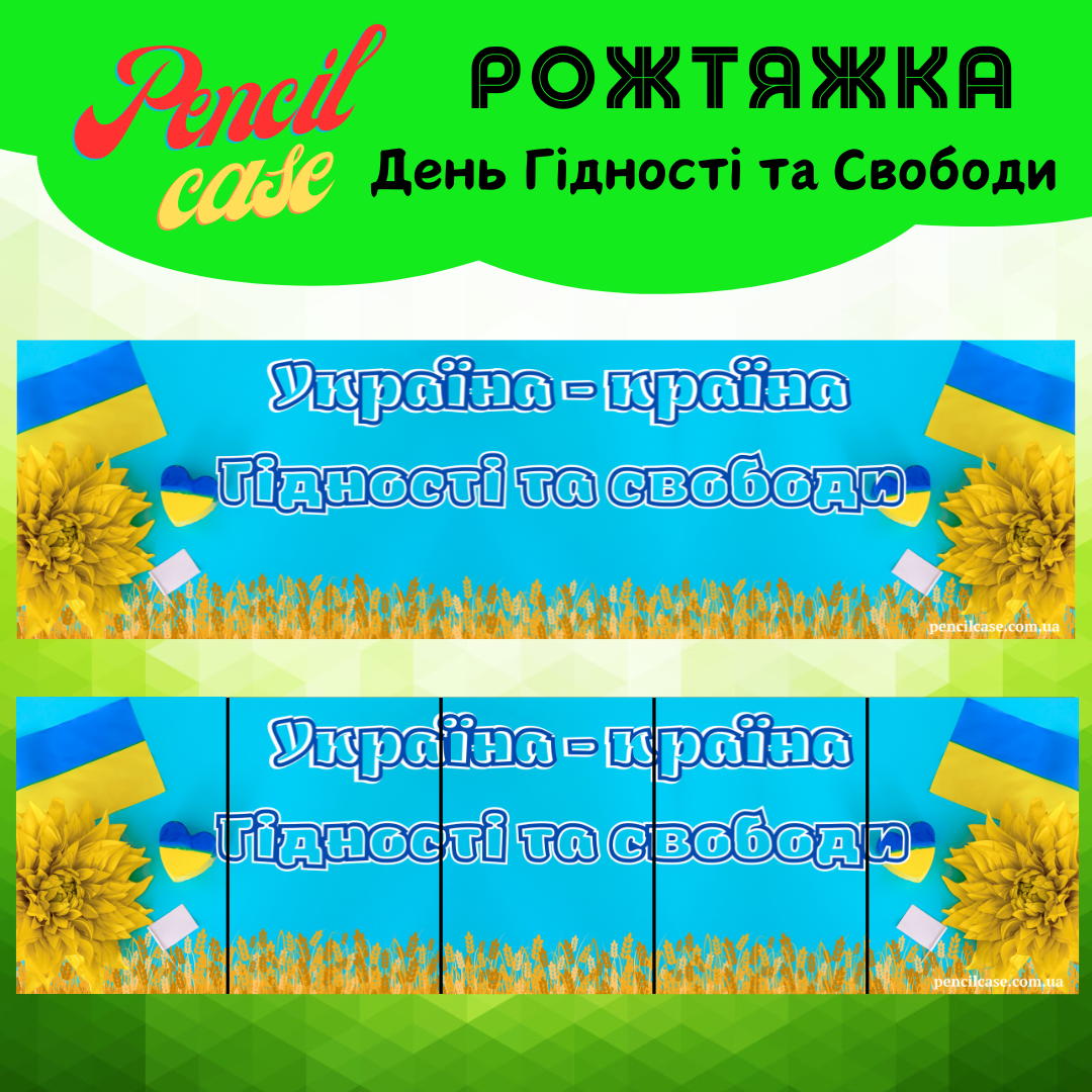 Титулки для інстаграму (2) Банер "Україна - країна Гідності та Свободи" - Зображення 1