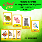 Unit 4. My pets 1 клас (флеш-карти)